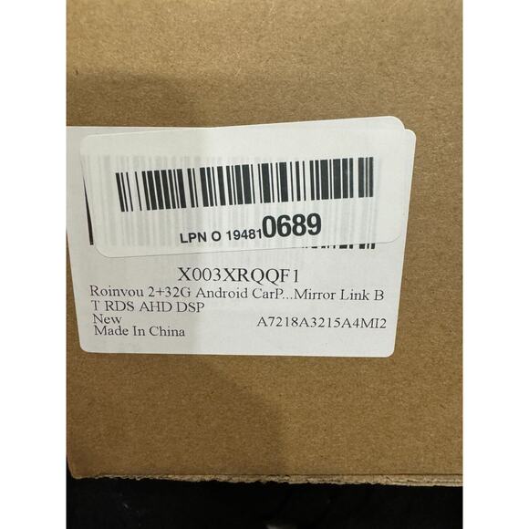 Roinvou 2+32G Android Carplay Stereo BT Mirror Link RDS DSP New Car Audio - Picture 12 of 12